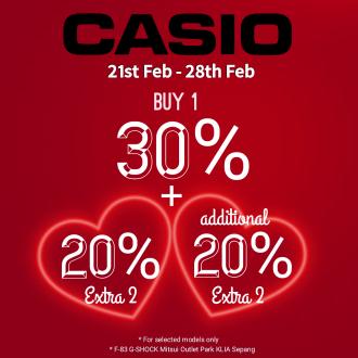 G-Shock February Sale at Mitsui Outlet Park (21 February 2022 - 28 February 2022)