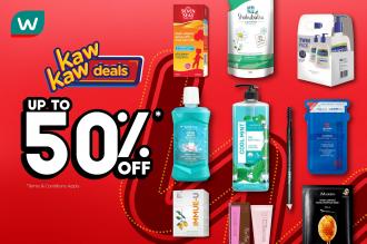 Watsons Kaw Kaw Deals Sale Up To 50% OFF (24 February 2022 - 28 February 2022)