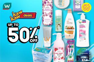 Watsons Brand Products Sale Up To 50% OFF (24 February 2022 - 28 February 2022)
