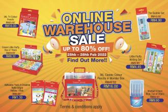 Faber-Castell Online Warehouse Sale Up To 80% OFF (25 February 2022 - 28 February 2022)