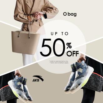 O'HaloS O Bag & ANTA Sale Up To 50% OFF (16 February 2022 - 31 March 2022)
