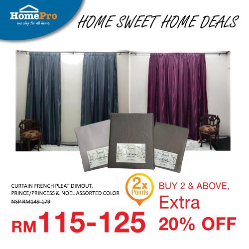 HomePro Home Sweet Home Promotion (valid until 15 March 2022)