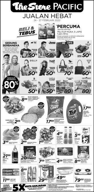 The Store and Pacific Hypermarket Weekend Promotion (24 Feb 2022 - 27 Feb 2022)