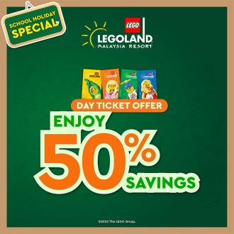 LEGOLAND Day Ticket School Holiday Promotion 50% OFF on 2nd Ticket