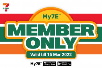7 Eleven Member Promotion (valid until 15 March 2022)