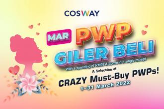 Cosway PWP Must-Buys Promotion (1 Mar 2022 - 31 Mar 2022)
