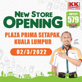 KK SUPER MART Plaza Prima Setapak Opening Promotion (2 March 2022)