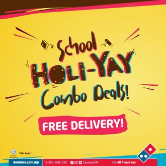 Domino's Pizza School Holiday Combo Deals Promotion