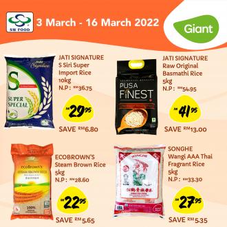 Giant Rice Promotion (3 March 2022 - 16 March 2022)