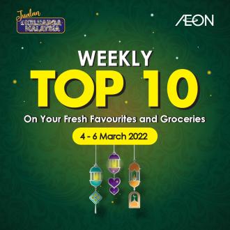 AEON Weekly Top 10 Promotion (4 March 2022 - 6 March 2022)