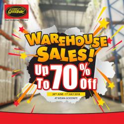 Goodnite Warehouse Sales Up To 70% OFF (28 June 2018 - 1 July 2018)