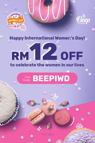 Beep International Women's Day RM12 OFF Promotion (8 Mar 2022)