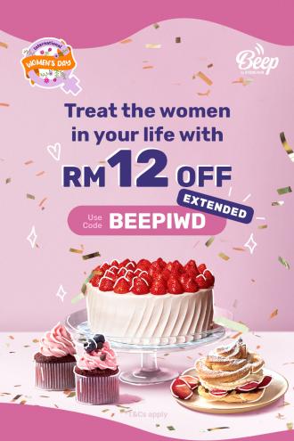 Beep International Women's Day RM12 OFF Promotion (9 Mar 2022)