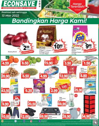 Econsave Weekend Promotion (11 March 2022 - 13 March 2022)
