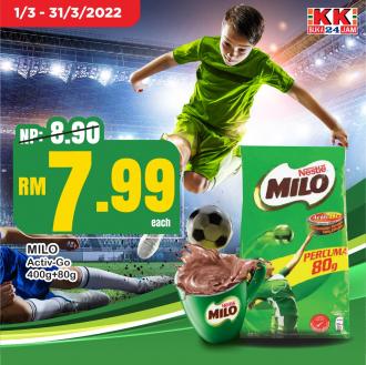 KK Super Mart Milo Promotion (1 March 2022 - 31 March 2022)