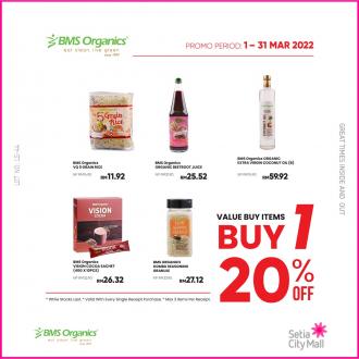 BMS Organics Setia City Mall Promotion (1 March 2022 - 31 March 2022)