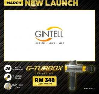 Gintell Shopee G-Turbox Massager Promotion (valid until 31 March 2022)