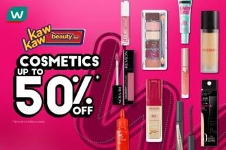 Watsons Cosmetics Sale Up To 50% OFF (17 March 2022 - 21 March 2022)