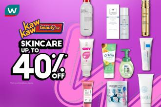 Watsons Skincare Sale Up To 40% OFF (17 March 2022 - 21 March 2022)