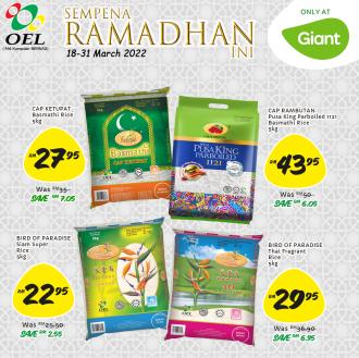 Giant Rice Ramadan Promotion (18 March 2022 - 31 March 2022)