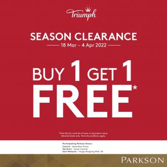 Parkson Triumph Season Clearance Sale (18 March 2022 - 4 April 2022)