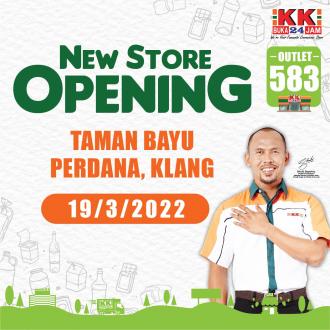 KK SUPER MART Taman Bayu Perdana Klang Opening Promotion (25 March 2022)