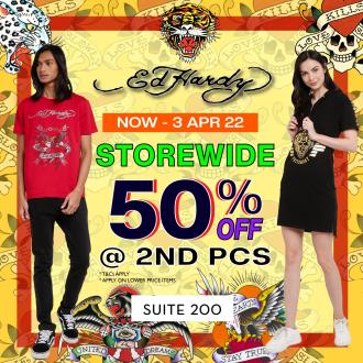 Ed Hardy Special Sale 2nd @ 50% OFF at Genting Highlands Premium Outlets (18 Mar 2022 - 3 Apr 2022)
