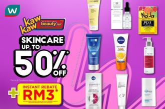 Watsons Skincare Sale Up To 50% OFF (24 March 2022 - 28 March 2022)