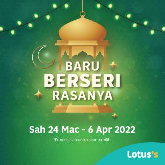 Tesco / Lotus's Raya Cleaning Promotion (24 March 2022 - 6 April 2022)