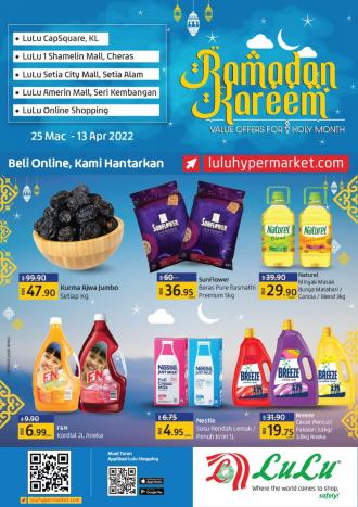 LuLu Ramadan Promotion Catalogue (25 March 2022 - 13 April 2022)