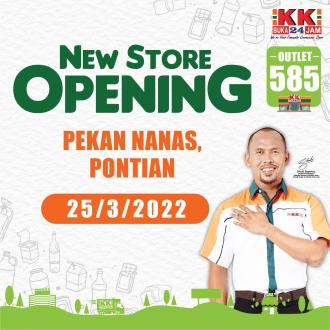 KK SUPER MART Pekan Nanas Pontian Opening Promotion (25 March 2022 - 31 March 2022)