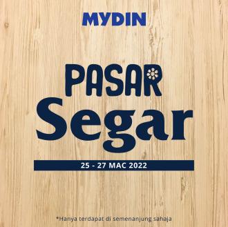 MYDIN Fresh Market Promotion (25 March 2022 - 27 March 2022)