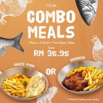 Fish & Co. Combo Meal @ RM35.95 Promotion