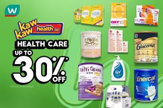 Watsons Health Care Sale Up To 30% OFF (24 March 2022 - 28 March 2022)