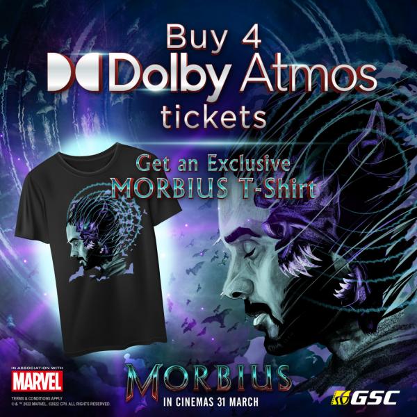 GSC FREE Morbius T-Shirt Promotion
