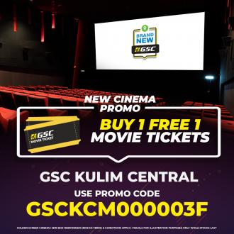 GSC Kulim Central Opening Promotion Buy 1 FREE 1 Ticket