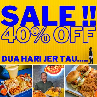 Chicken Royale 40% OFF Promotion (30 March 2022 - 31 March 2022)