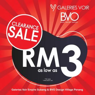 VOIR Gallery Clearance Sale As Low As RM3