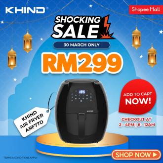 Khind Shopee Shocking Sale (30 March 2022)