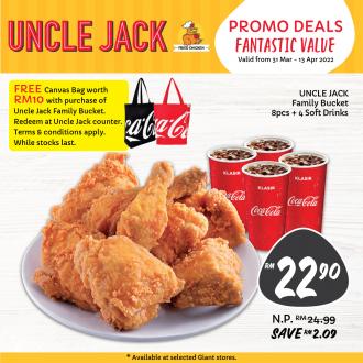 Giant Uncle Jack Promotion (31 Mar 2022 - 13 Apr 2022)