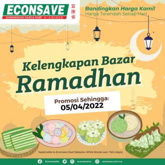 Econsave Ramadan Promotion (valid until 5 April 2022)