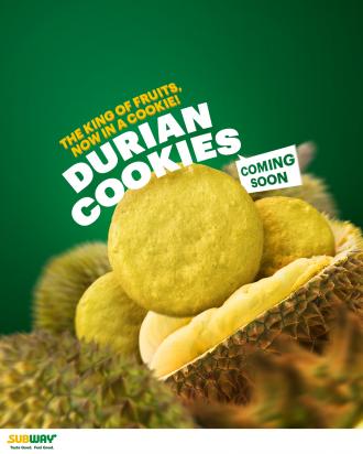 Subway Durian Cookies