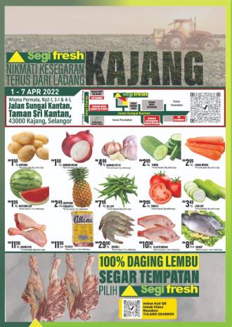 Segi Fresh Kajang Promotion (01 Apr 2022 - 07 Apr 2022)