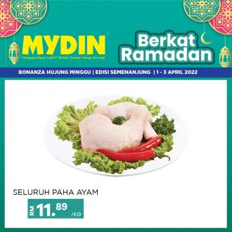 MYDIN Ramadan Weekend Promotion (1 April 2022 - 3 April 2022)