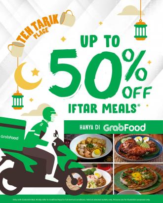 Teh Tarik Place GrabFood 50% OFF Promotion