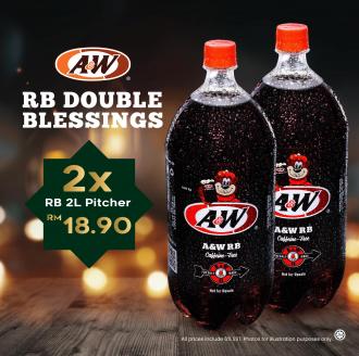 A&W Double Blessings 2 RB 2L Pitches @ $18.90 Promotion
