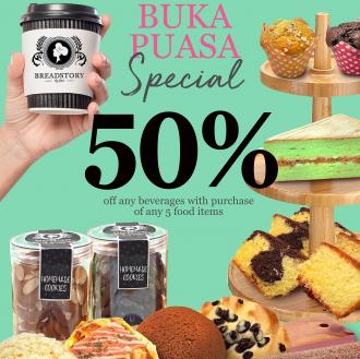 BreadStory Buka Puasa 50% OFF Promotion
