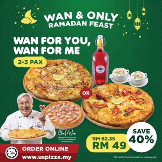 US Pizza Wan & Only Ramadan Feast Promotion