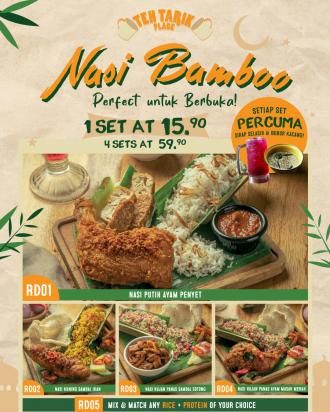 Teh Tarik Place Nasi Bamboo Menu