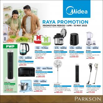 Parkson Midea Raya Promotion (1 April 2022 - 15 May 2022)